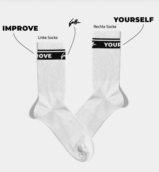 IMPROVE YOURSELF Socks