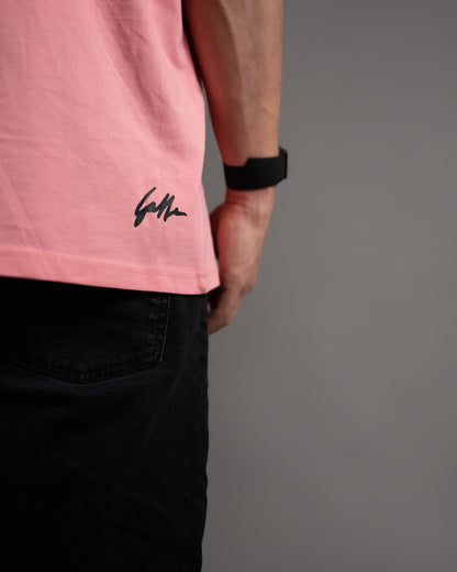 TRY DIFFERENT Oversized T-Shirt – Vintage Pink